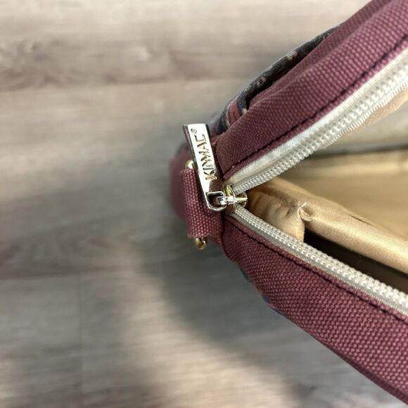 Kinmac Laptop Case Printed Office Work School Handle Blue Red Cream Zip Closure - Picture 9 of 16